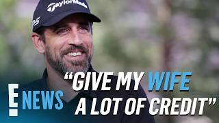 Aaron Rodgers Gives Wife Brittani Credit for Family Reconciliation | E! News