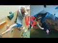 Bouldering Bobat And EKB VS Yonder - Showdown - Climbing Shenanigans