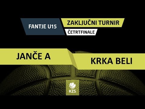 F8MU15 - Janče A : Krka beli - četrfinale - Sezona 2018/19 - 1/4