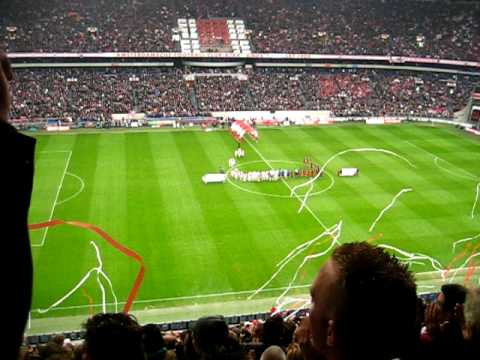 AJAX - PSV 14-03-2010 sfeer