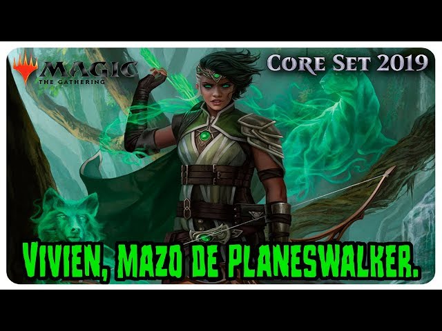 Vídeo relacionado con Magic The Gathering COLLECTIBLE_CARD Deck 1.0 Inglés 2019 1 Planeswalker Fantasía Unisex Sin Grabados Incluye Caja de Cubierta