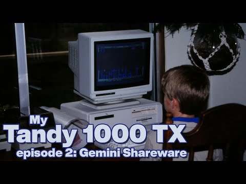 Marooned Again & Dungeon of Pun III : My Tandy 1000 TX and Gemini Shareware