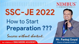 SSC JE Preparation Strategy 2022-23 | Fast Track Batch SSC JE | How to start ssc je preparation 2022