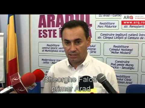 PRIMARUL FALCA EXPLICA SITUATIA DRUMURIILOR DIN ARAD