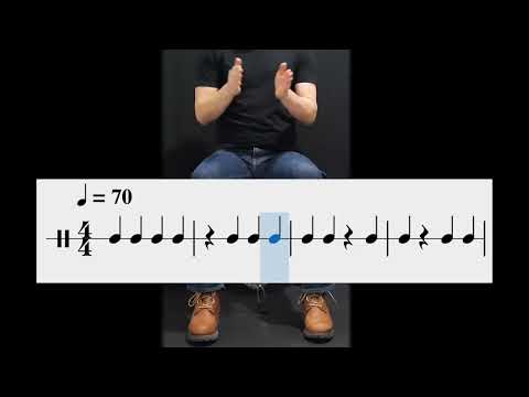 Rhythmic Exercise 1 (70 BPMs)