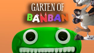 ほぼ顔出し4人実況配信 Garten of Banban