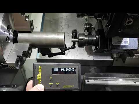 HAAS ST20Y Lathe BOT centerline alignment.