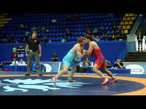 Repechage   GR   77 kg HASAN ALIYEY (AZE) DMYTRO PYSHKOV (UKR)