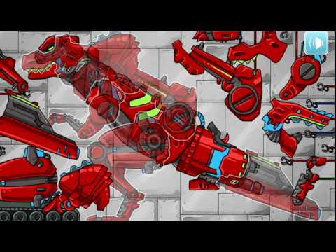 Dino Robot Tyranno Red - Combine