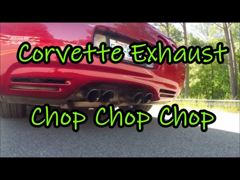 C5 Corvette Exhaust - Long tube headers, 3" catted x-pipe, Corsa Mufflers