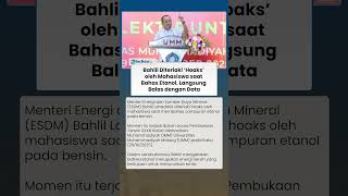 Bahlil Diteriaki Hoaks oleh Mahasiswa saat Bahas Etanol, Langsung Balas dengan Data