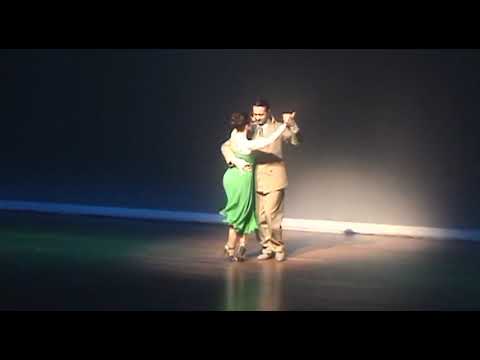 Gustavo Rosas. Tango Pensalo Bien con Guilllermina Quiroga en Show en New york.USA.Enero 2006.