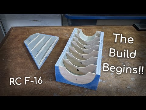 The Build Begins!! RC F-16 -- Part 4
