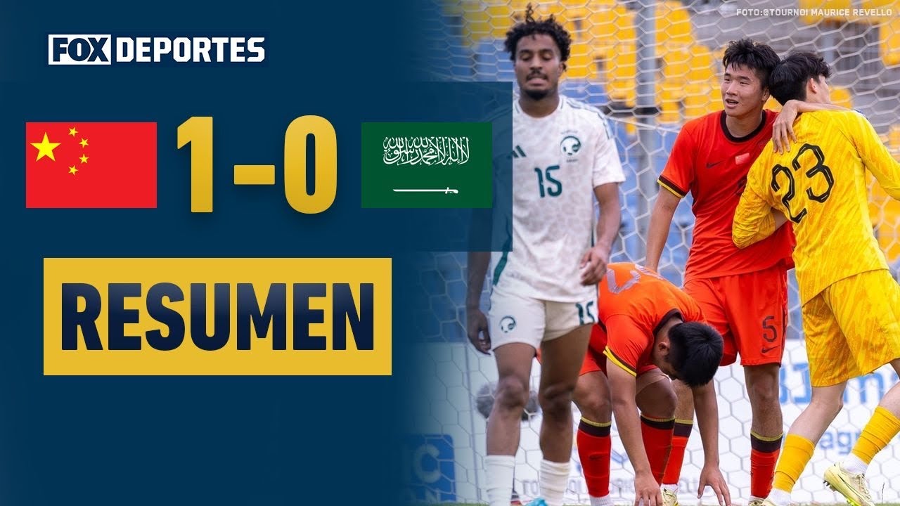 😳🔥 China 1-0 Arabia Saudí | Jornada 1 | Grupo A | Maurice Revello 2026 | HIGHLIGHTS