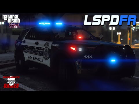 GTAV / LSPDFR With Natural Vision Evolved v.0.4.8 EP#12  / Full Cardio Patrol!