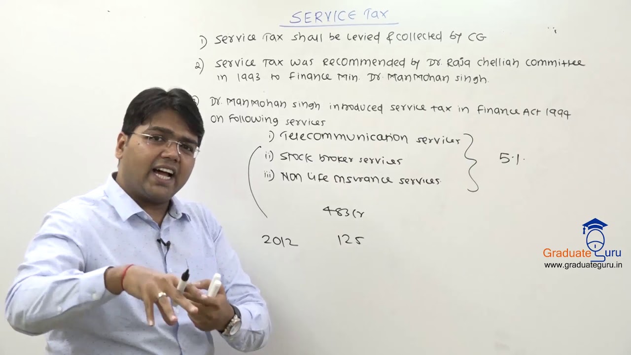 SEM 6 - Indirect Tax - GST - Central excise and Service Tax- Introduction
