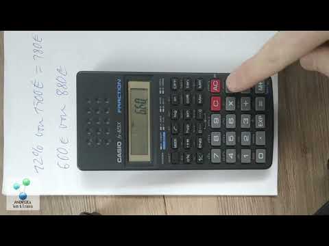 CASIO fx-82SX /-250HC #6 Prozentrechnung