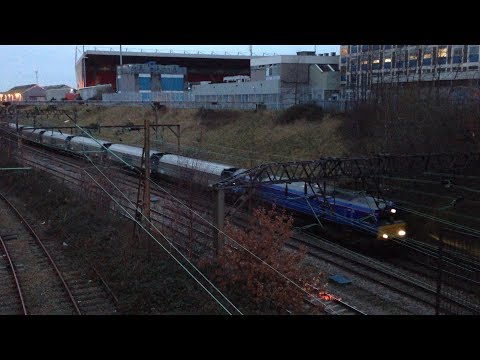 Beacon Rail 66751 on Ironbridge Power Station to Tuebrook Sdgs 14/1/2014