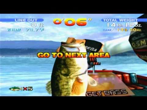 sega bass fishing xbox 360 controls