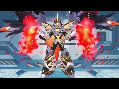 【MegaManXDiVE x Monster Hunter Rise】Crimson Valstrax Zero