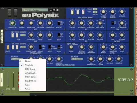 Korg PolySix for Reason 8 Tutorial Review