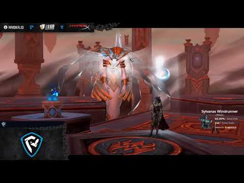 The VERY BEST reaction in the WORLD FIRST RACE | Mythic Sylvanas | Pieces