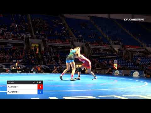 112 Lbs Final Arieana Arias California Vs Amani Jones Georgia