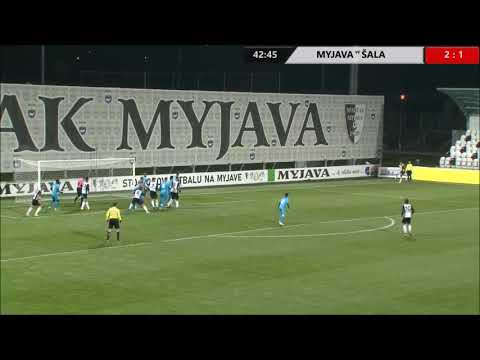 Spartak Myjava - FK Slovan Duslo Šaľa 3 : 2 (zostrih)