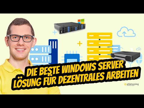 Windows Server Solution 🖥 Work cost-effectively via Remote Desktop 💻 Worldwide or home office