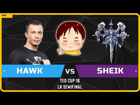 WC3 - [HU] HawK vs Sheik [UD] - LB Semifinal - TeD Cup 16 (Group B - Ro16)
