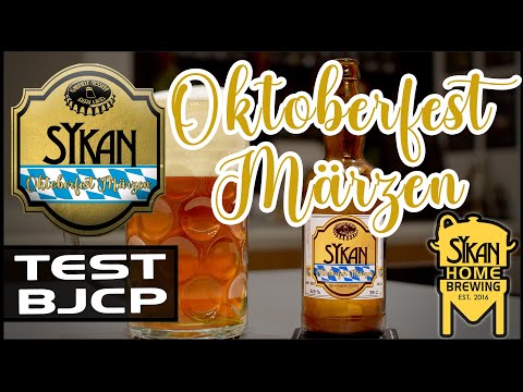 Märzen Oktoberfest Bier - taste and BJCP score sheets - Sykan Homebrewing