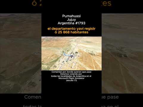 Pumahuasi, Jujuy desde el Microsoft Flight Simulator #pumahuasi #jujuy #argentina #Msfs2024