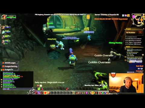 Issadin gets rekt on hardcore WoW (1 LIFE)