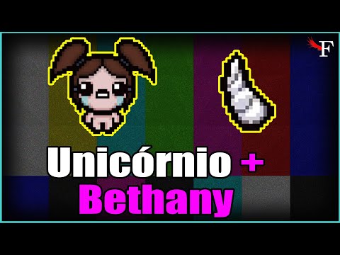 O PODER DO UNICÓRNIO COM A BETHANY - THE BINDING OF ISAAC REPENTANCE - #340 PTBR