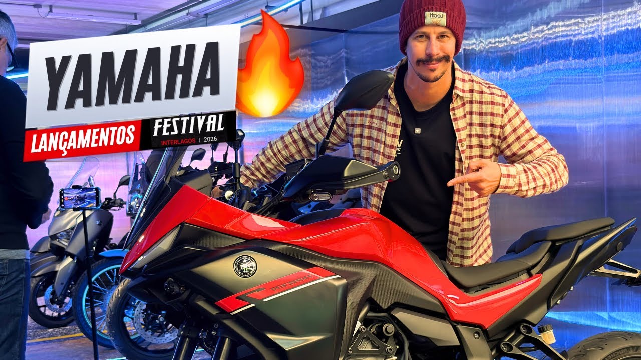 NOVA TRACER 700 E Mais Lançamentos Yamaha no Festival Interlagos