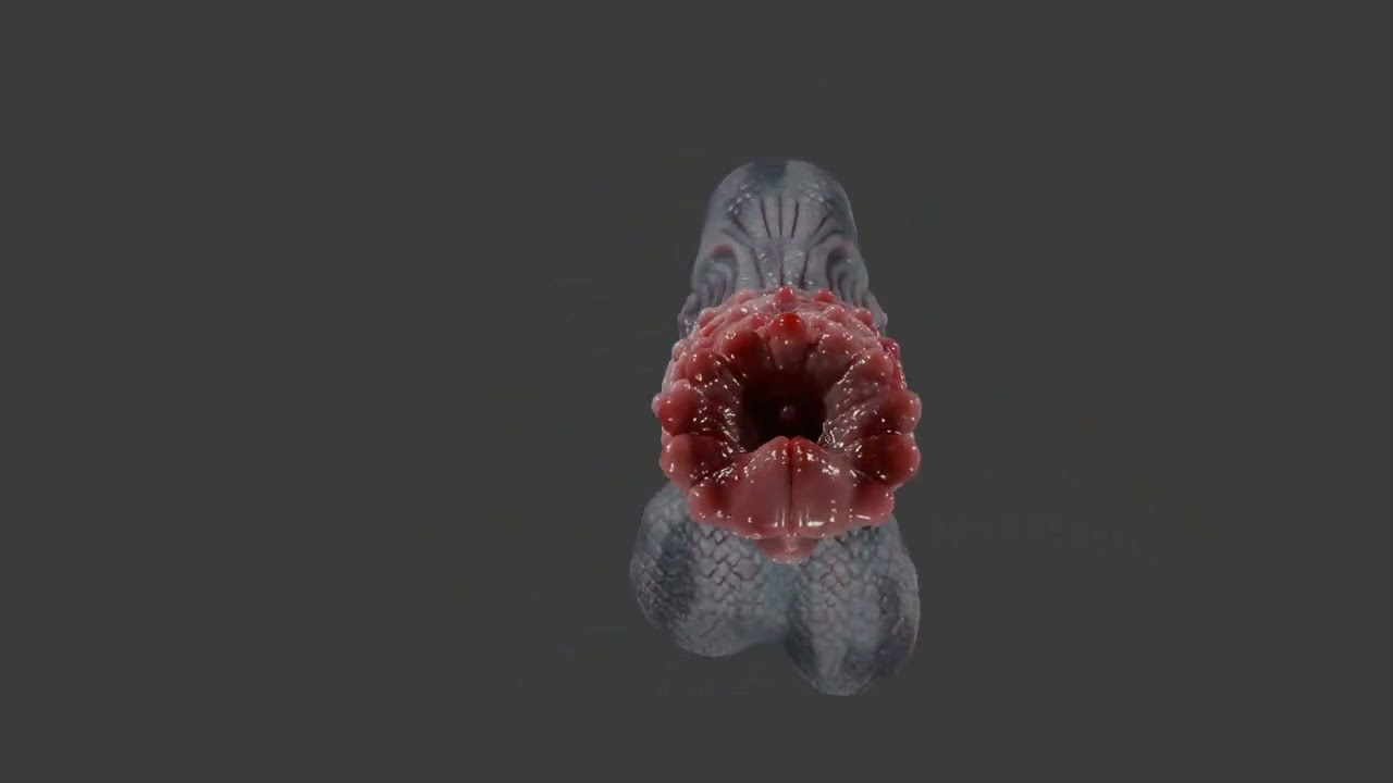 Fantasy Azazel Demon Penis Rigged 3D Model