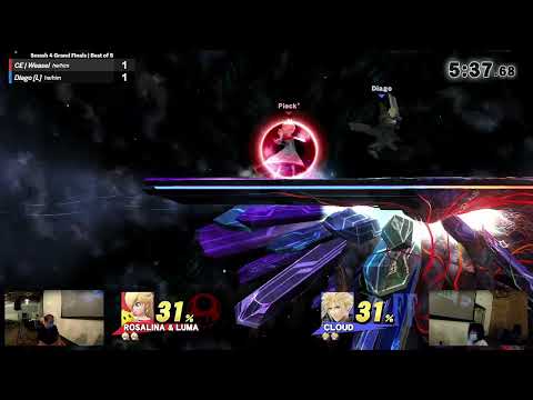 RISE 2022 Smash 4 Grand Finals - Weasel (Rosalina and Luma) vs. Diago (Marth/Cloud)