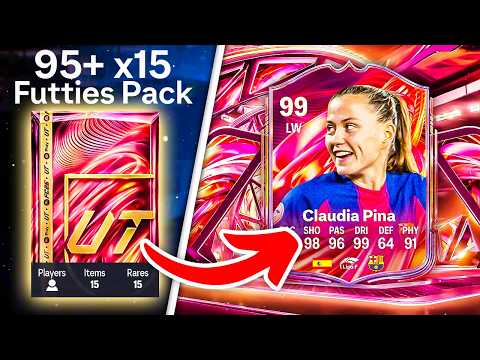 95+ x15 FUTTIES PACKS! 😲 FC 26 Ultimate Team