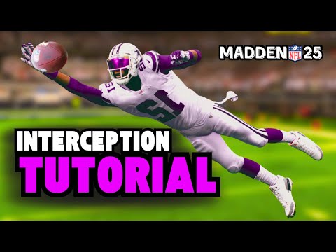 HOW TO GET MORE INTERCEPTIONS! Madden 25 Superstar Mode
