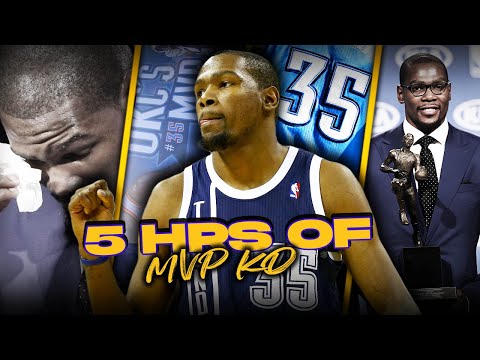 5 Hours Of Kevin Durant Winning The MVP In The 2013/14 Season ⚡