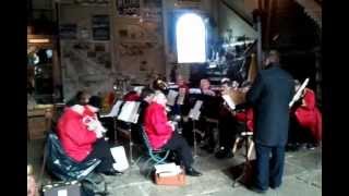 Darlington Brass Band Play at Beamish Museum in northern England
