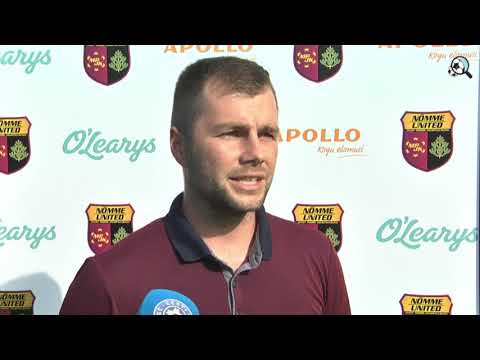 9. voor 2021: FC Nõmme United - Maardu Linnameeskond 1:3 (1:2) Martin Klasen intervjuu
