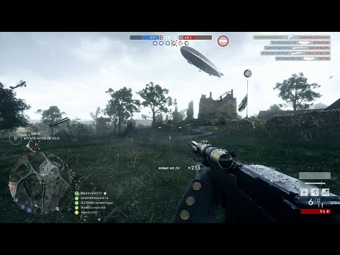 Battlefield 1: Conquest Gameplay (No Commentary)