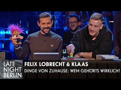 Felix Lobrecht brings things from home: Does it really belong to him? | Late Night Berlin | ProSi...