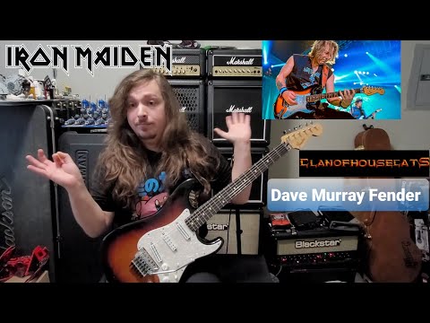 Dave Murray Signature Fender Stratocaster Guitar Iron Maiden