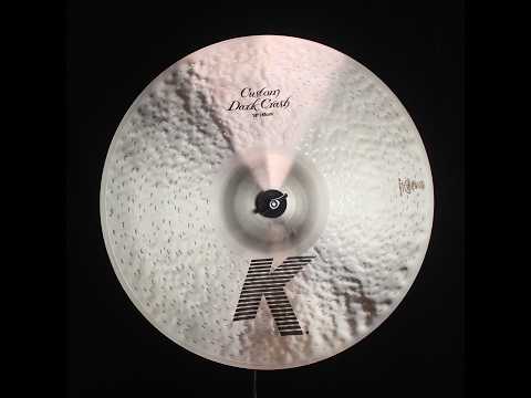 Zildjian 18" K Custom Dark Crash - 1336g (video demo) image 2