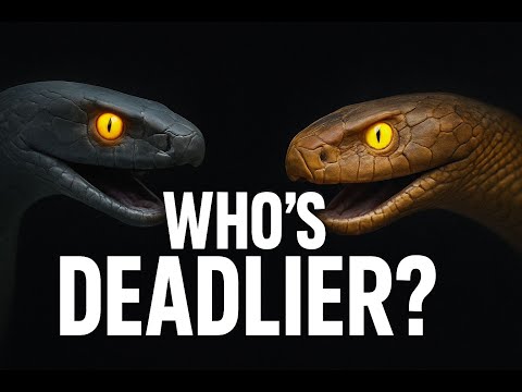 Ultimate Snake Showdown: Black Mamba vs Inland Taipan
