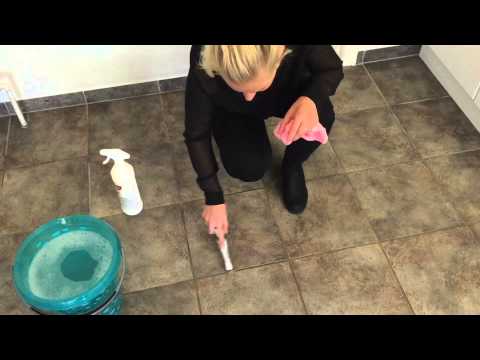 Fugerens: Rengøring af fugerne mellem klinkerne