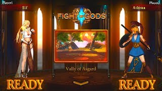 Fight of Gods - Sif vs. Athena in The Valley of Asgard!