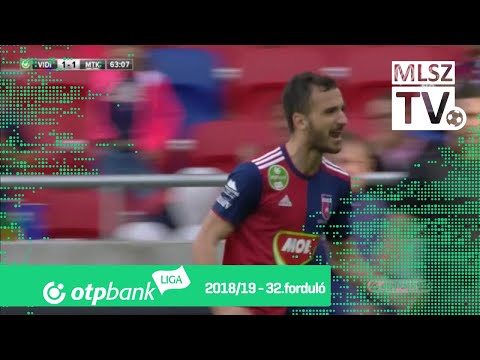 Nikolov Boban gólja a MOL Vidi FC – MTK Budapest mérkőzésen